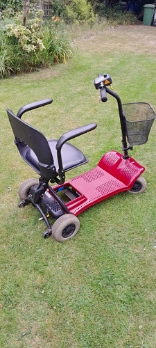 Alpha red black - black, 4-wheel