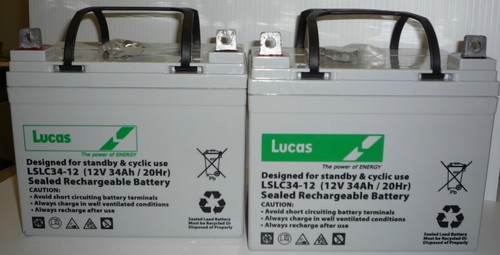 Lucas 12v 34ah - 2,