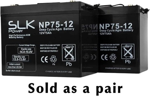 12v 75ah recon mobility - 12v,