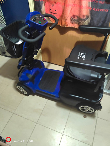 Blue black wheel electric - blue,