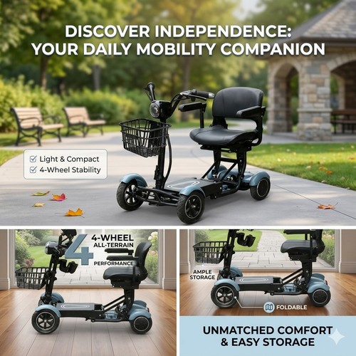 Wheel electric mobility - 4-wheel,